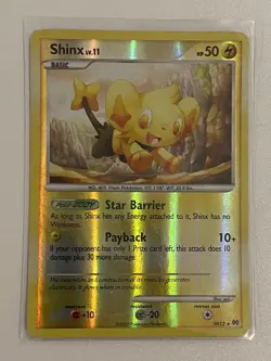 Pokemon Card Shiny Shinx SH12 comes with sleeve good condition - Image 2