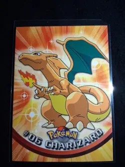 Pokemon Charizard Clear Card #06 TV Animation Black Label NM/M - Image 1