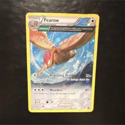 Pokemon Fearow XY57 XY Holo Promo Card 90HP Δ Evolution Repeating Drill Nosedive - Image 1