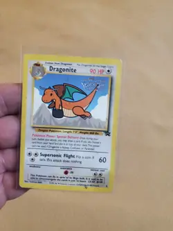 HEAVY PLAYED Pokemon TCG Dragonite Promo WB the First Movie Stamped Card - Image 1