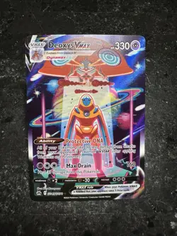 2023 Pokemon Crown Zenith Deoxys VMAX Galarian Gallery Alternative Art GG45/GG70 - Image 1