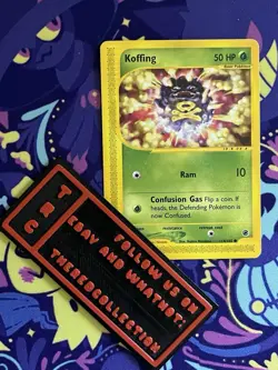 Pokemon Card TCG - Koffing - E Expedition - 114/165 - Common - Image 1