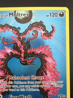 Galarian Moltres SWSH284 Pokemon Crown Zenith Sword & Shield Black Star Promo - Image 5