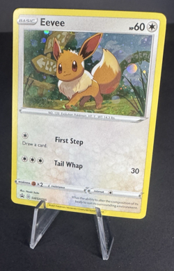 Eevee SWSH095 Holo - SWSH: Sword & Shield Black Star Promos - Pokemon TCG - NM - Image 3