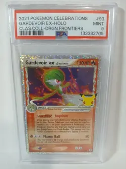 PSA 9 Gardevoir ex 93/101 25th Celebrations Classic Collection Pokemon 2021 - Image 1