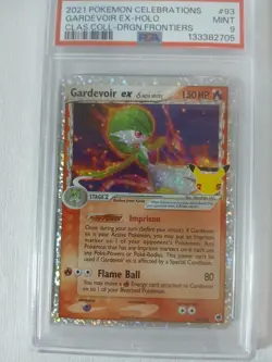 PSA 9 Gardevoir ex 93/101 25th Celebrations Classic Collection Pokemon 2021 - Image 3