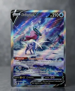 2023 Pokemon Sword & Shield Crown Zenith Galarian Gallery #GG38/GG70 Suicune V - Image 1