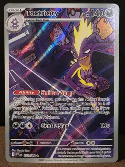 Toxtricity 103/094 Me02: Phantasmal Flames Holo Pokemon Tcg - Image 1