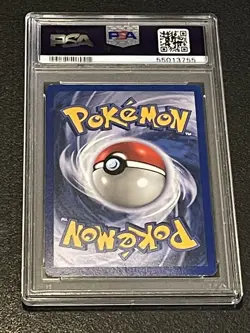 1999 Pokemon Vaporeon Holo #12 PSA 6 - Image 4