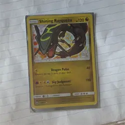 Pokemon Shining Rayquaza Shiny Holo Rare 56/73 Shining Legends Basic 120 HP - Image 1