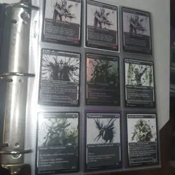 LARGE Magic the Gathering Card Collection In Notebook - Image 1