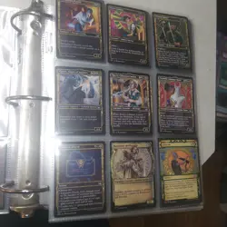 LARGE Magic the Gathering Card Collection In Notebook - Image 5