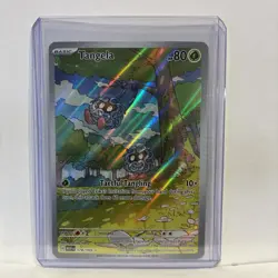 Pokemon TCG Tangela Illustration Rare Card 178/165 Scarlet & Violet 151 IR - Image 1