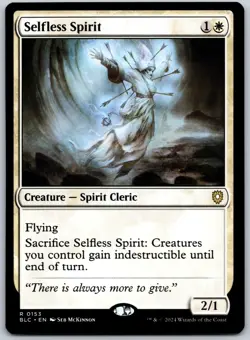 Selfless Spirit R Commander: Bloomburrow 153 NM - Image 1