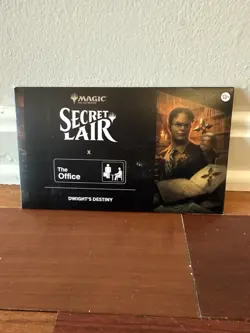 MTG Secret Lair The Office - Dwight's Destiny Non-Foil - New/Sealed in Hand - Image 1