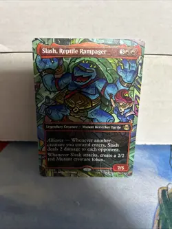 Slash, Reptile Rampager (Borderless) Teenage Mutant Ninja Turtles Regular - Image 1