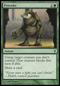 Magic the Gathering MTG Provoke (174) Conspiracy NM - Image 1