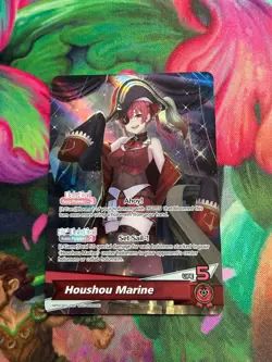 🎤 Houshou Marine OSR hBP02-003 English Quintet Spectrum Hololive - Image 1