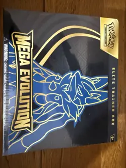 Pokemon Mega Evolution Elite Trainer Box Lucario Riolu Booster 2022 English - Image 1