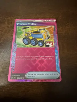Precious Trolley Pokemon Prize Pack Series 8 Promo Pokemon Card NM - Image 1