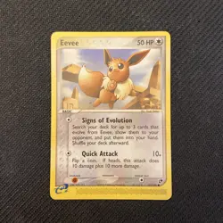 Pokemon 2003 Sandstorm Eevee 63/100 - Non Holo Common NM - Image 1