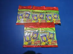 Lot 5x - 1999 POKEMON Action Flipz - Premier Edition - Fully Sealed - Image 1