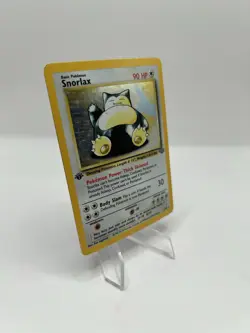 Pokemon TCG Snorlax 11/64 Jungle 1st Edition Rare Holo - MP - Image 3