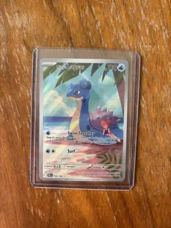 Pokemon TCG Misty's Lapras Destined Rivals 194/182 Illustration Rare - Image 1