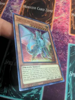Yu-Gi-Oh! Timaeus the United Dragon BACH-EN003 Ultra Rare 1st Edition NM - Image 2