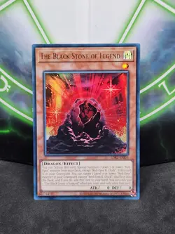 Yugioh The Black Stone of Legend LDK2-ENJ05 Ultra Rare NM - Image 1