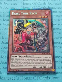 PHRE-EN033 Kewl Tune Reco Collector's Rare Yu-Gi-Oh Card 1st Edition New - Image 1