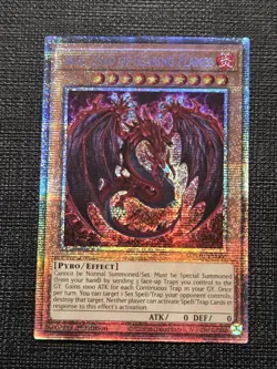 Uria, Lord of Searing Flames MZMU-EN000 Starlight Rare Yugioh Maze of Muertos NM - Image 1