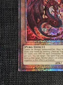 Uria, Lord of Searing Flames MZMU-EN000 Starlight Rare Yugioh Maze of Muertos NM - Image 5