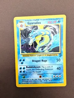 Pokemon Gyarados TCG Base Set 2 Holo Card 7/130 Unlimited Holo Rare MP - Image 3