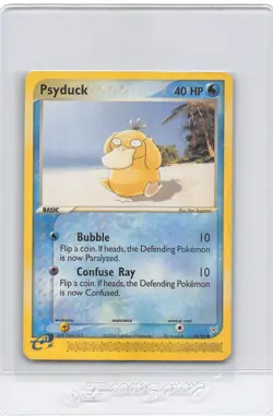 Psyduck 44/95- NON-HOLO - Team Magma Team Aqua - e-READER - POKEMON CARD - LP - Image 1