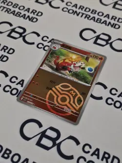 Pokemon S-Chinese CSV2C Crocalor 020/128 Master Ball Holo Mint Card - Image 3