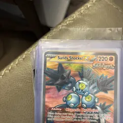 Pokemon TCG Sandy Shocks ex 228/182 SV04: Paradox Rift Ultra Rare Holo Card - Image 3