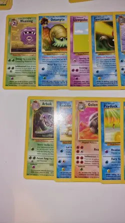 Pokemon TCG Base Set Fossil Bundle Mixed Conditions ( Incomplete 25 Cards)#2 - Image 2