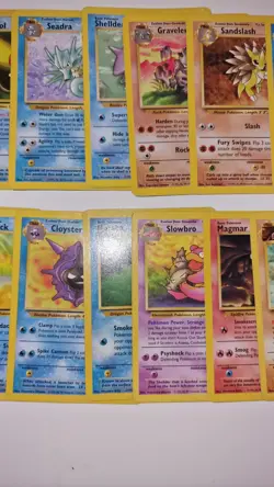 Pokemon TCG Base Set Fossil Bundle Mixed Conditions ( Incomplete 25 Cards)#2 - Image 3