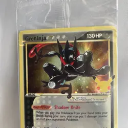 Greninja Gold Star SWSH144 SWSH: Sword & Shield Promo Cards Holo Sealed NM - Image 3