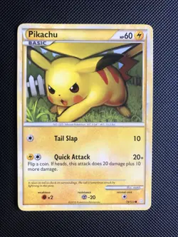 78/123 | Pikachu | HeartGold SoulSilver | Pokemon Card | Near Mint - Image 1