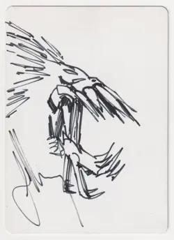 Signed Maga, Traitor to Mortals Proof Sketch LP Artist Jim Murray MTG Magic AP! - Image 1