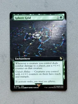 Sphere Grid (Extended Art) #0123 Regular MTG Final Fantasy Commander FIC - NM - Image 1