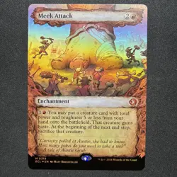 Meek Attack (0319) (Showcase) Lorwyn Eclipsed Foil - Image 1