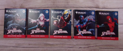 2025 SDCC Magic the Gathering Spiderman Welcome Decks Complete 5 Deck Set Sealed - Image 2