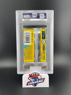 1999 POKEMON BASE SET UNLIMITED-THICK FONT BLASTOISE PACK PSA 9 MINT - Image 2