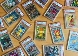 Pokemon Mystery Box Includes 3 PSA Or, CGC Graded Slabs +2 Random Holo Cards - Image 2