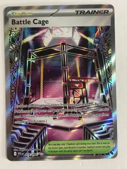 Pokemon TCG Phantasmal Flames Full Art Battle Cage 116/094 Near Mint - Image 1