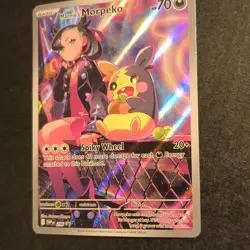 Pokemon Marnie's Morpeko 70 HP Full Art Holo Promo Sv: Scarlet & Violet 206 - Image 1
