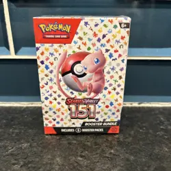 POKEMON TCG SCARLET & VIOLET 151 BOOSTER BUNDLE BOX FACTORY SEALED NEW 6 PACKS - Image 1